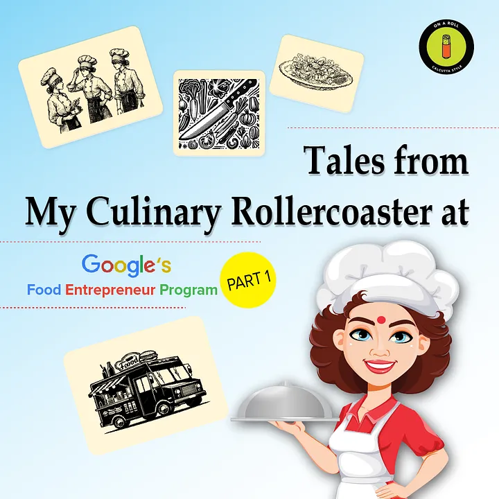 A woman chef holding a dish